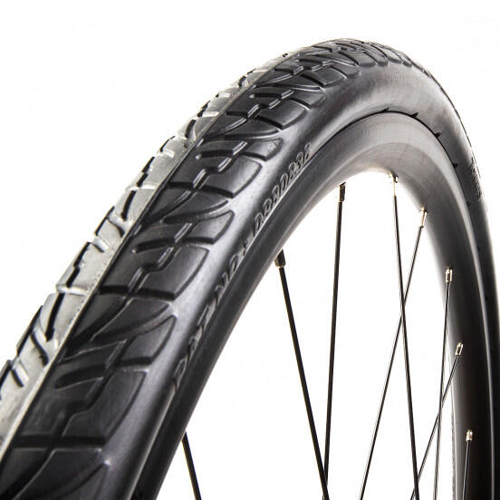 Tannus Aither II Shield City Bike Tyre, Midnight Black - 700c x 40