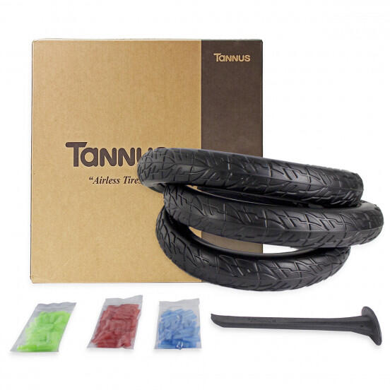 Anvelopa TANNUS Airless Shield 700x40C Midnight Negru