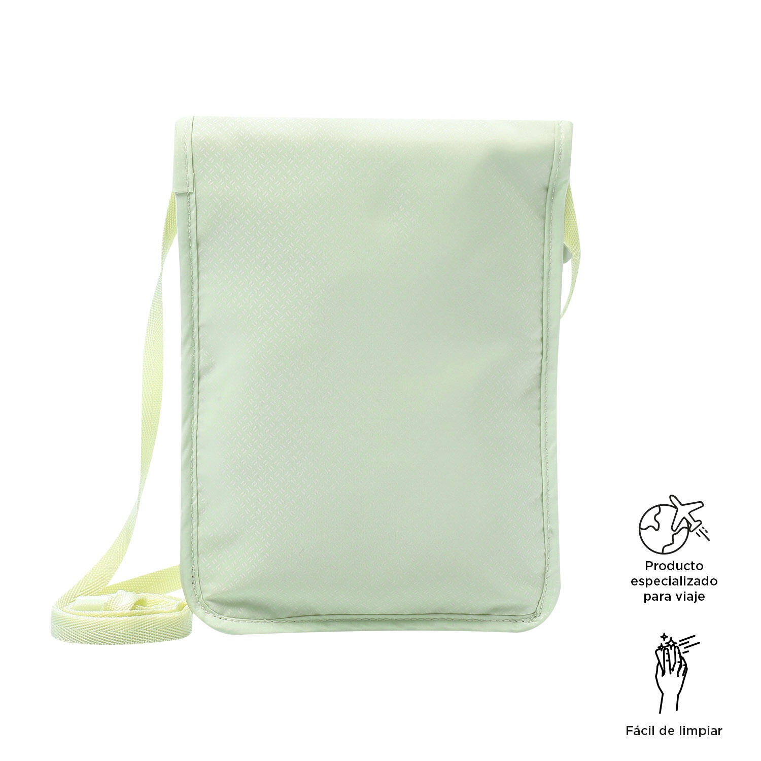 Totto Porta pasaporte Hang Meadow Mist Poliéster 14 x 19.5 x 0.5 cm 4/4