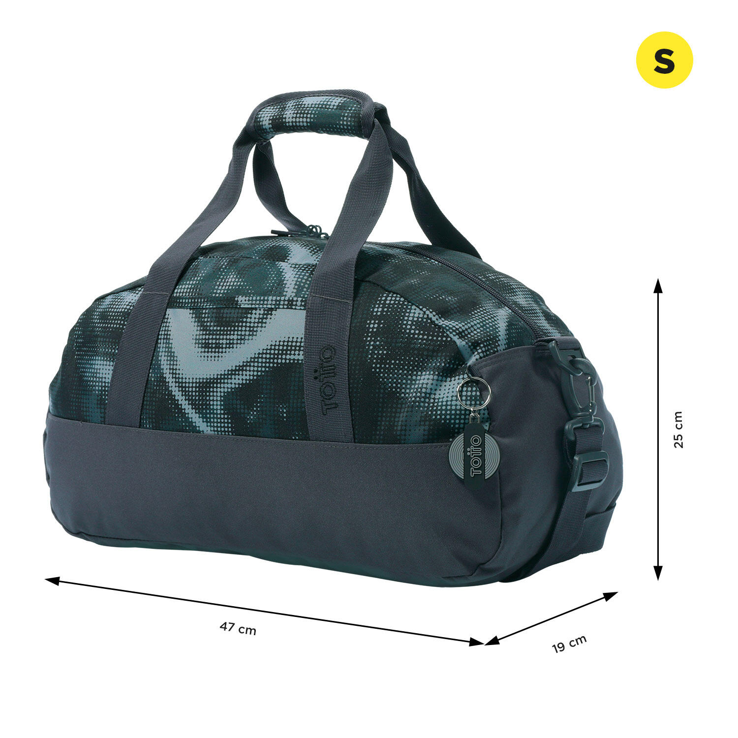Totto Bolsa deporte Active Pro -Dimensiones:47 x 25 x 19 cm-Material: Poliester 2/4