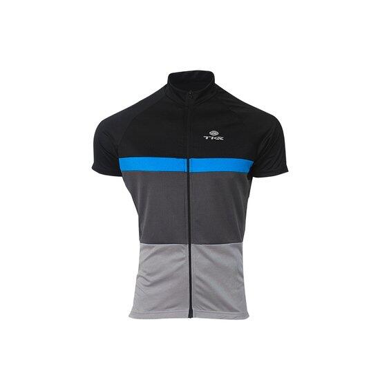 Camisola ciclismo manga curta Tkx cinza