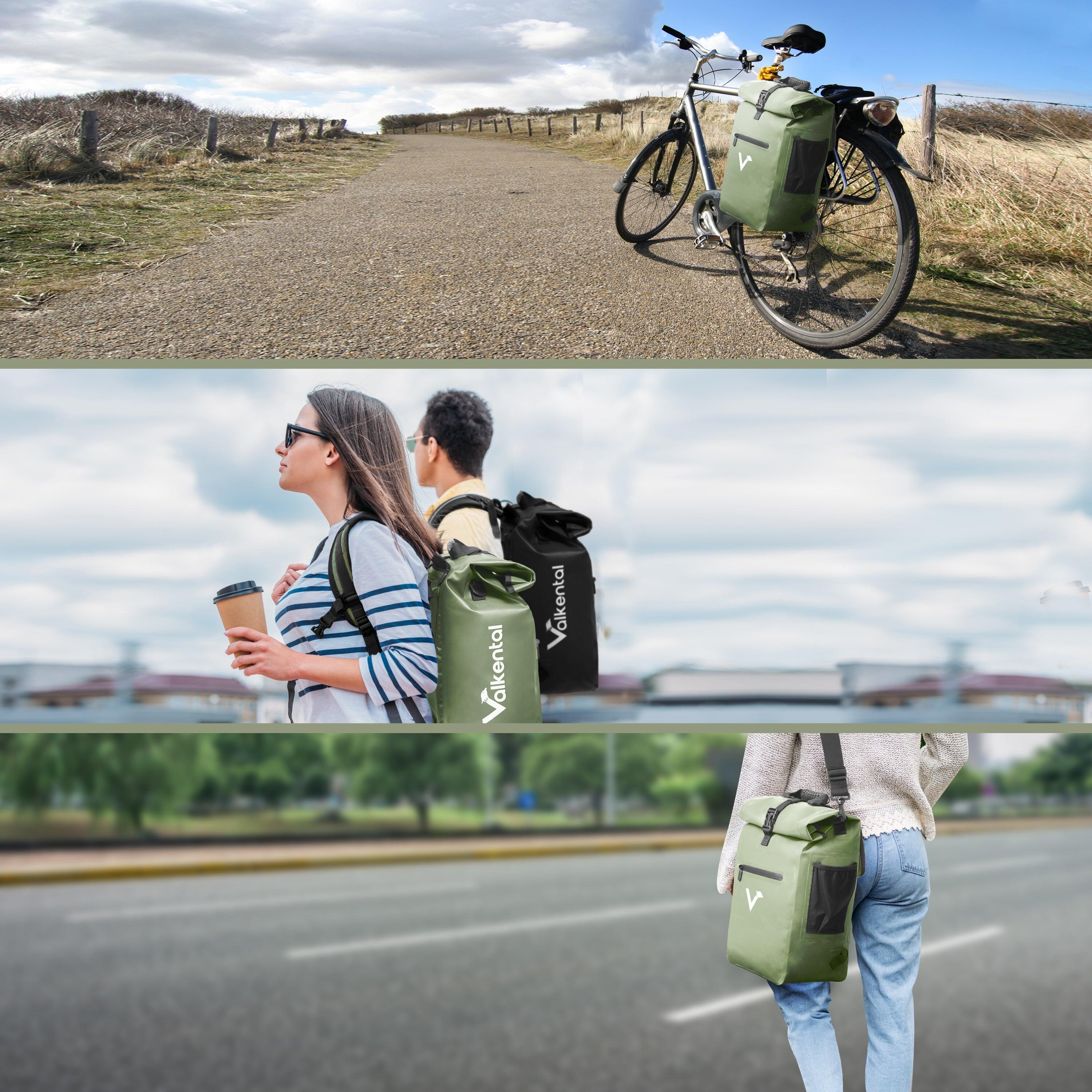 Sac a dos velo pour Sacoche velo porte‑bagage bikepacking, 23L etanche 2/7