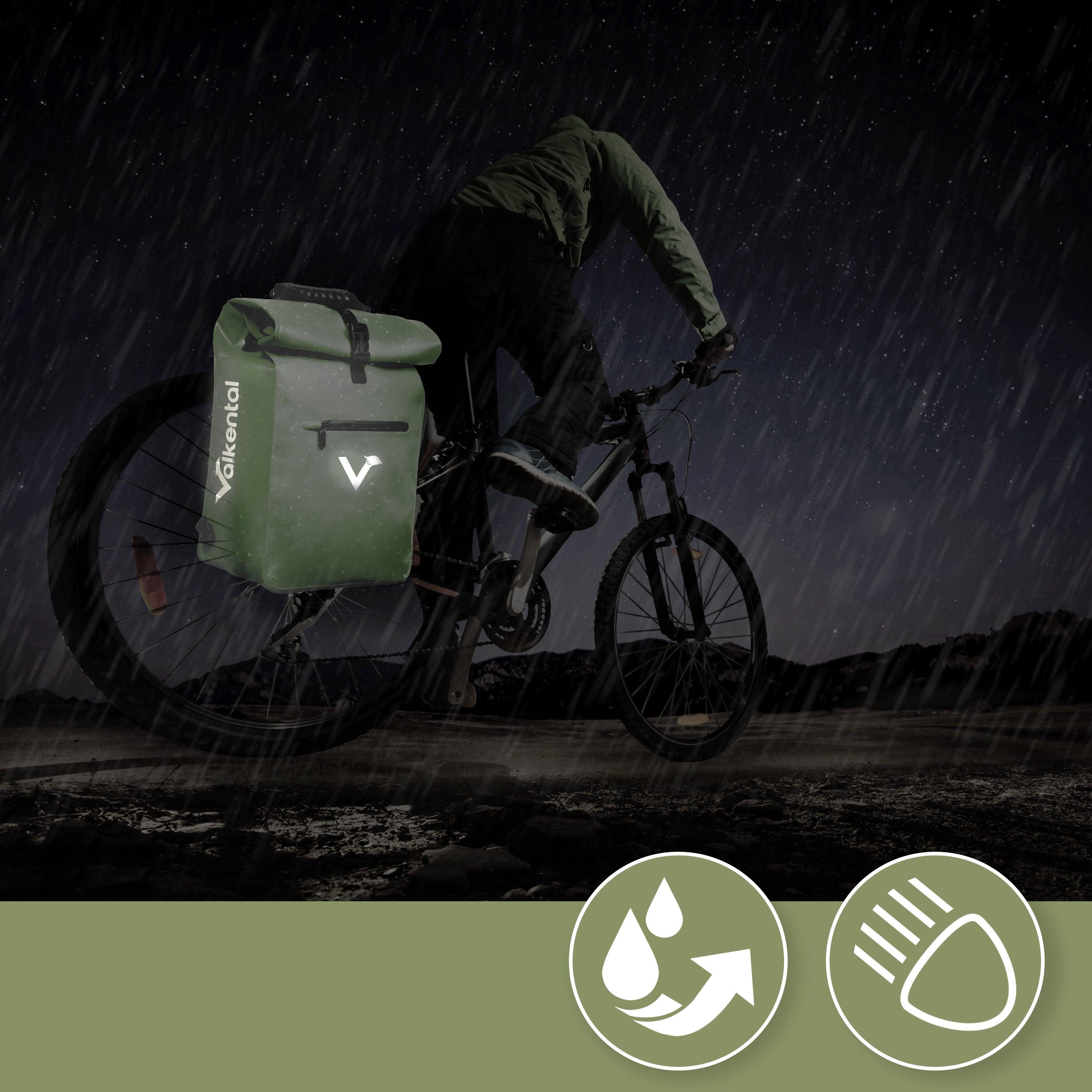 Sac a dos velo pour Sacoche velo porte‑bagage bikepacking, 23L etanche 6/7