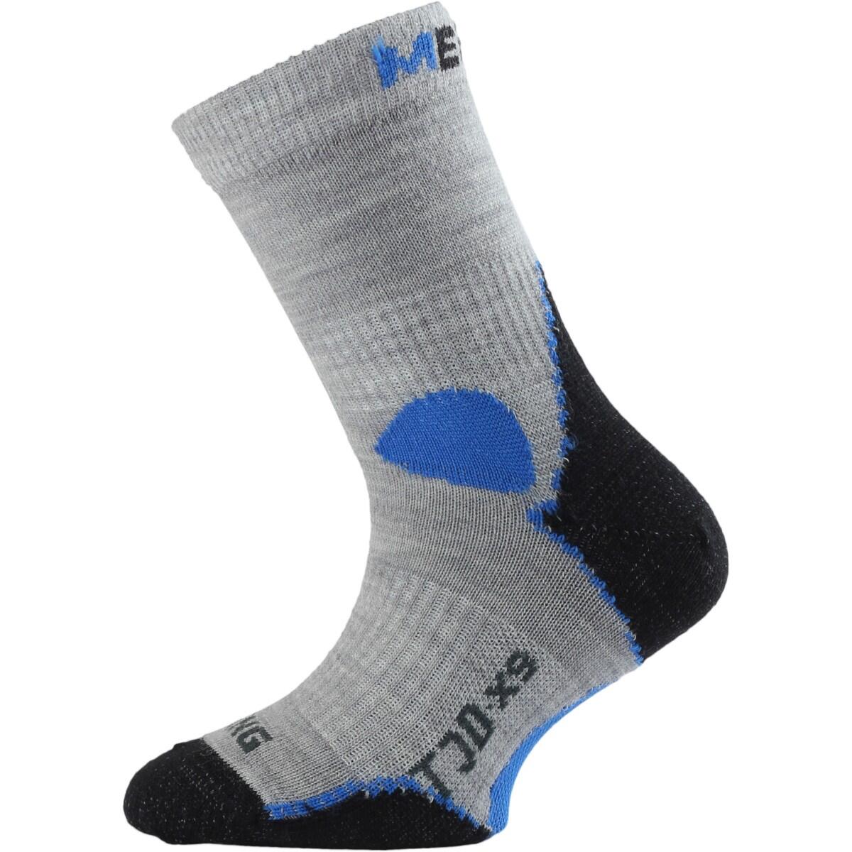 LASTING LASTING Kinder Merinosocken TJD rot