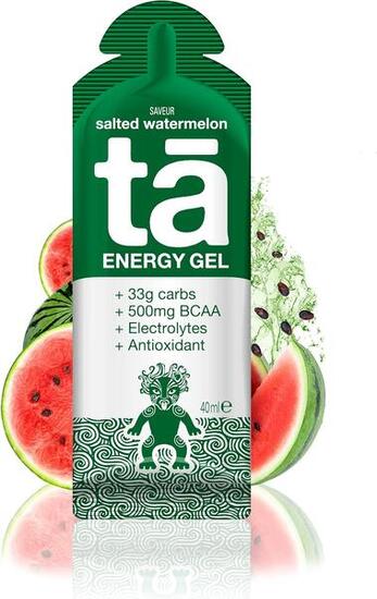 TA ENERGY - Gel Énergétique x12 - Energie, Sodium, 500mg BCAA - 133Kcal