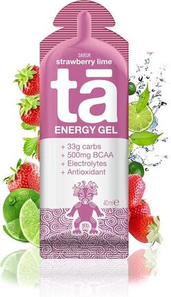 TA ENERGY - Gel Énergétique x12 - Energie, Sodium, 500mg BCAA - 133Kcal