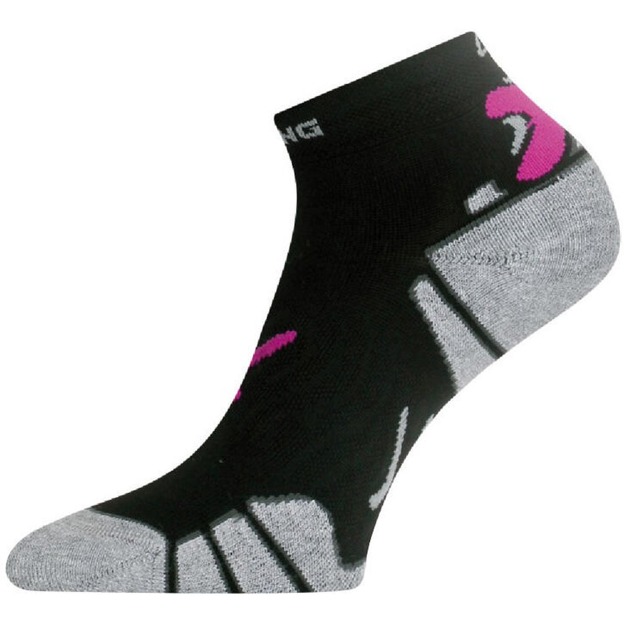 Lasting - Chaussettes De Course Fonctionnelles Run - Chaussettes De Compression - Noir - Decathlon