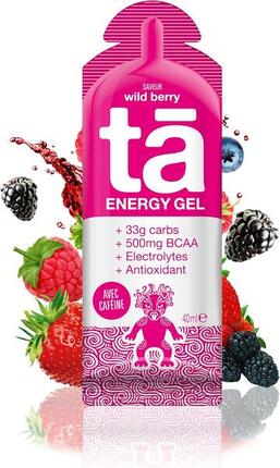 TA ENERGY - Gel Énergétique x12 - Energie, Sodium, 500mg BCAA - 133Kcal