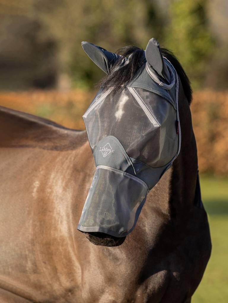 LEMIEUX Maschera antimosche per cavalli LeMieux ArmourShield