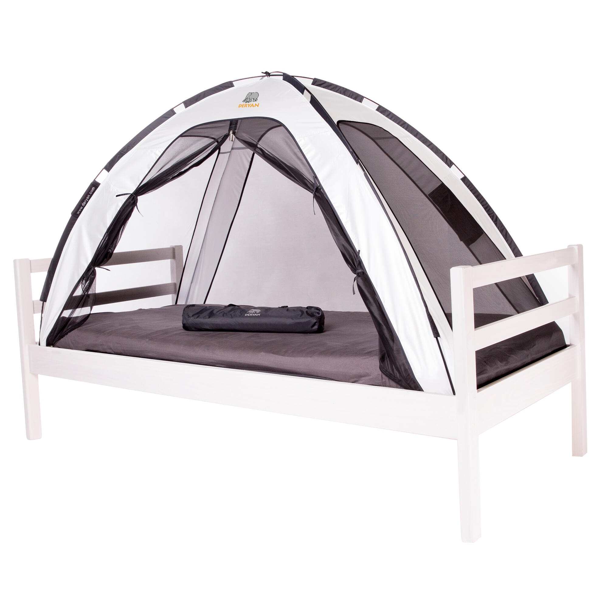Tenda de Cama Luxo Mosquiteiro - 200x90cm - Marfim