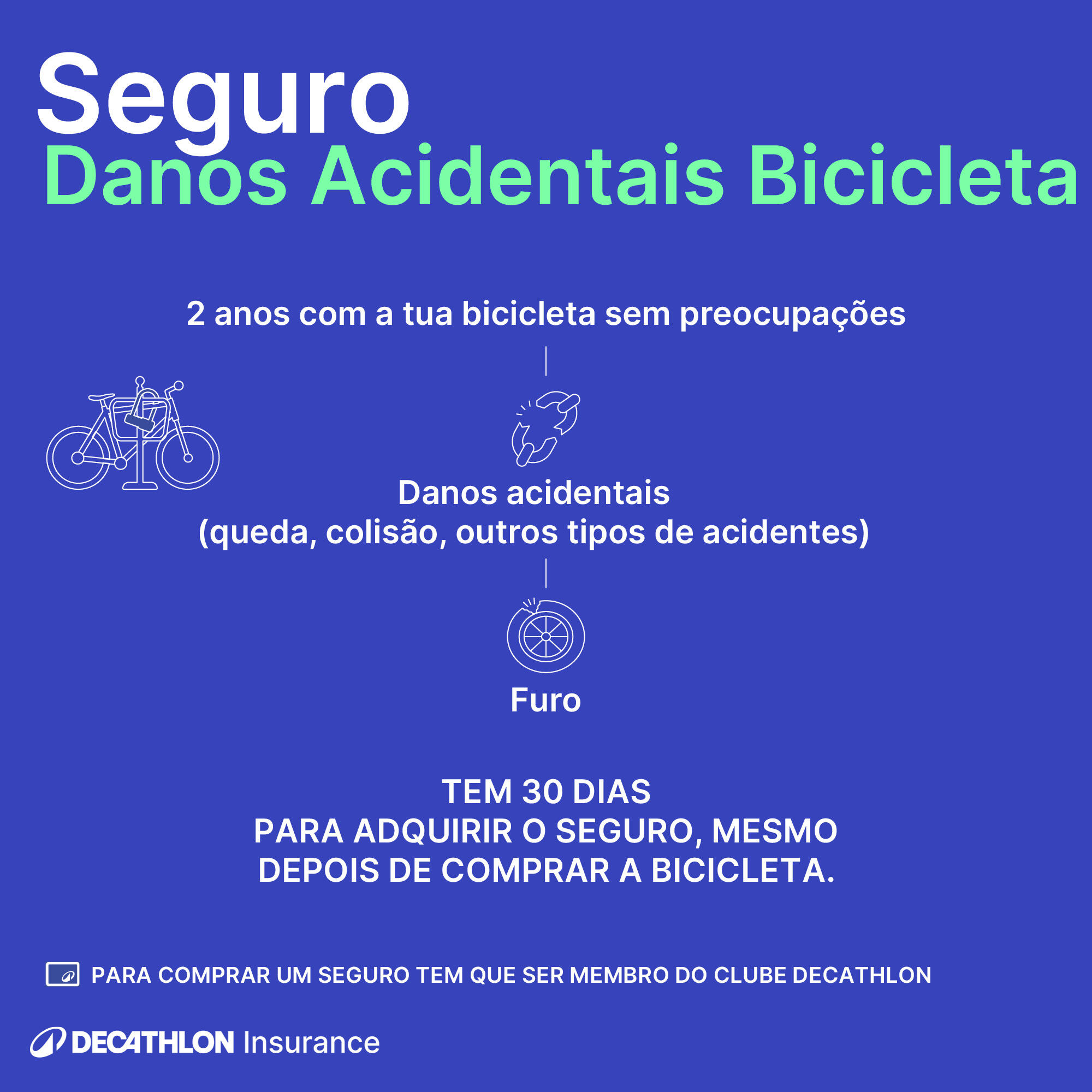 Seguro Danos Acidentais 2 anos – Bicicleta 300€ a 499,99€ 2/2