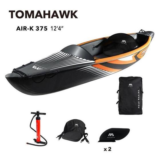 KAYAK TOMAHAWK AIR-K 1 PERSONNE 2022 - AQUAMARINA -