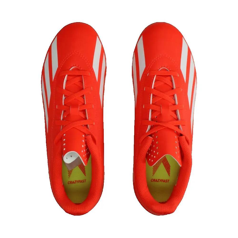 Bottes de foot Enfants Adidas Crazyfast Club Fg rouge 2/2