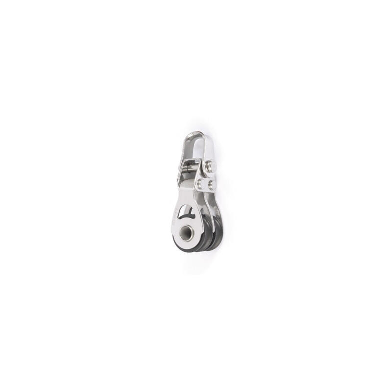 Polia de manilha dupla MININOX - HOLT - 20 mm rea para corda de 6 mm