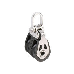 Poulie DYNAMIC double manille - HOLT - rea de 20 mm pour cordage de 6 mm