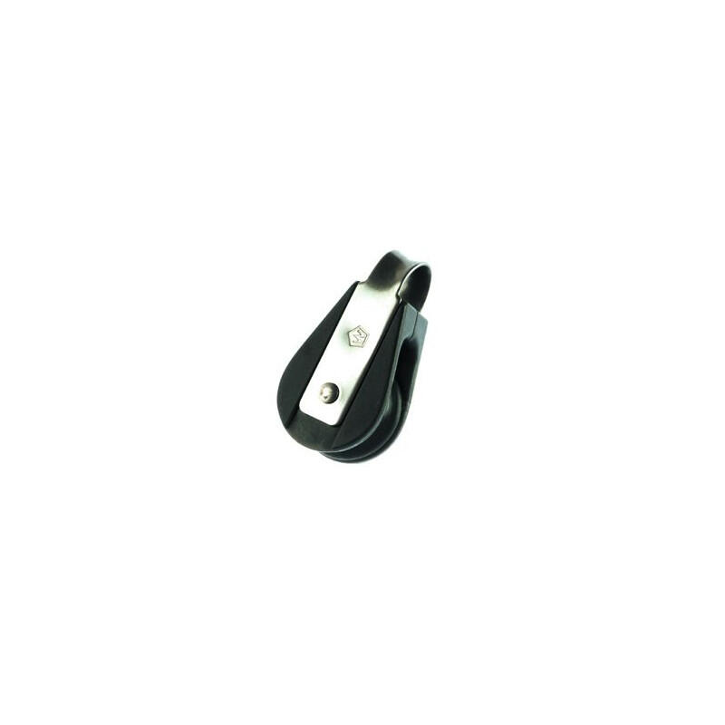 WICHARD Carrucola ad anello singolo - WICHARD - Puleggia da 18 mm per corda da 4 a 6 mm
