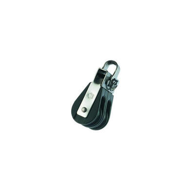 Carrucola doppio anello - WICHARD - Puleggia da 18 mm per corda da 4 a 6 mm