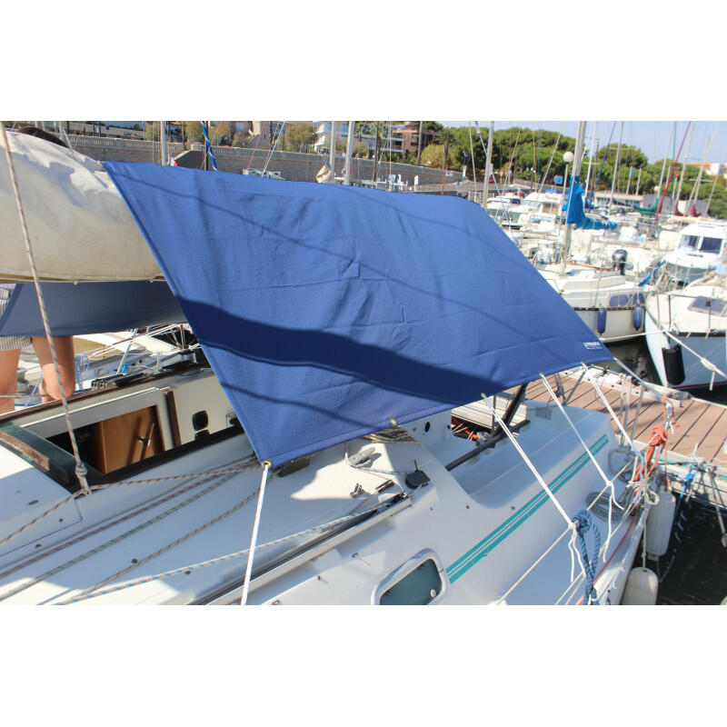 UV-bestndiges Sonnensegel fr Segelboote  Marineblau  COVERSY  225 x  225 cm | Decathlon