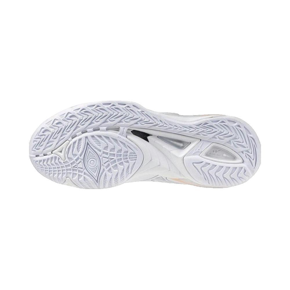Zapatillas balonmano Mujer Mizuno Wave Mirage 5 Blanco 3/3