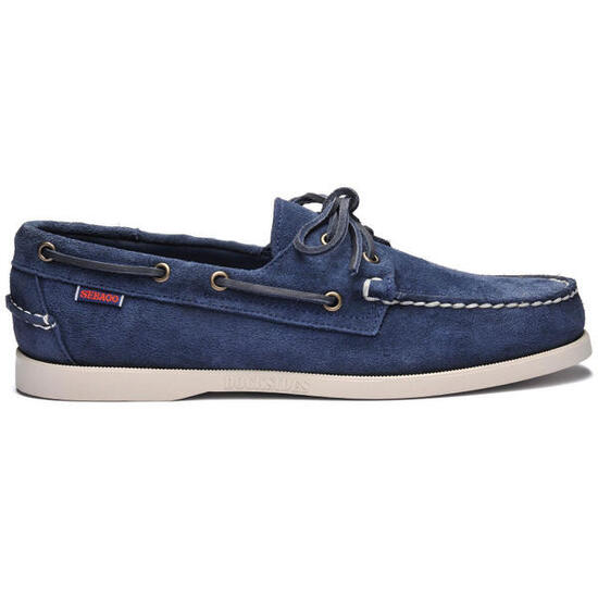 Portland Flesh Out Damen-Bootsschuh aus blauem Wildleder SEBAGO