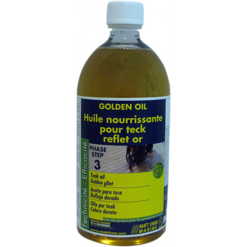 Olio di teak - riflesso oro - OPACO CHEM 1/1