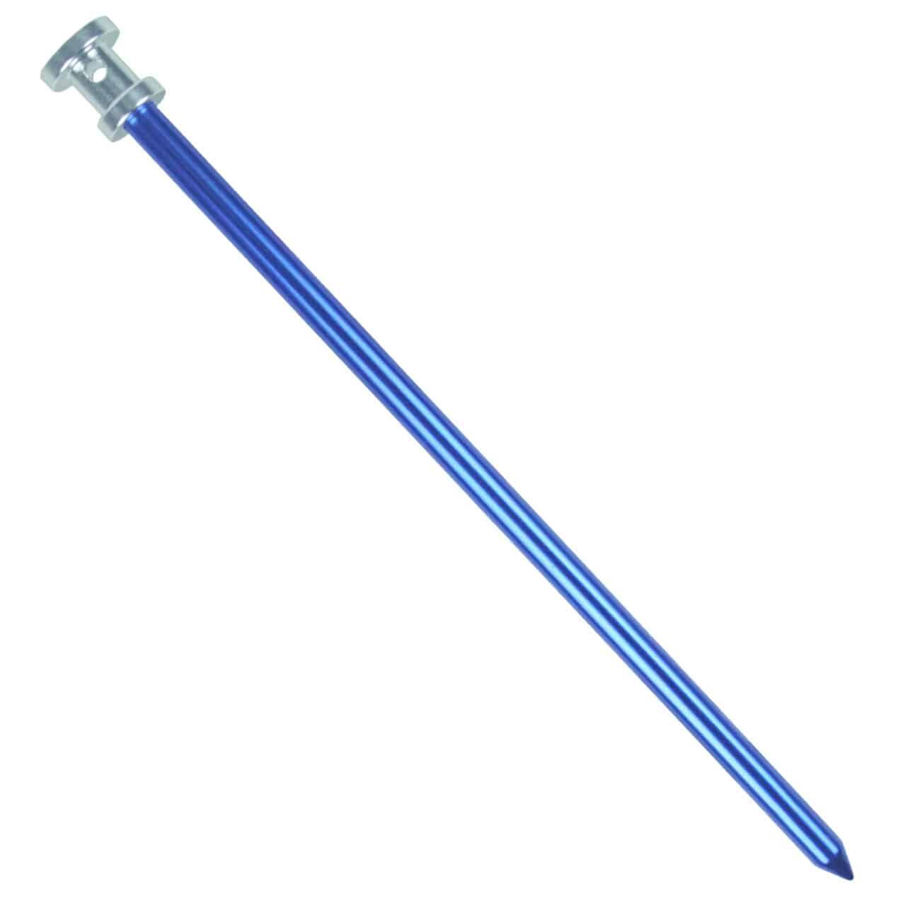 LOMO Lomo Aluminium Tent Peg Stakes - Blue 23cm 6 pack