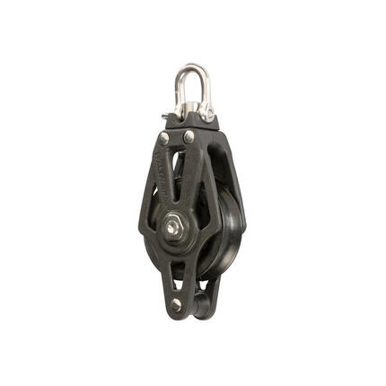 Poulie simple manille ringot - HOLT - rea de 60 mm pour cordage de 14 mm