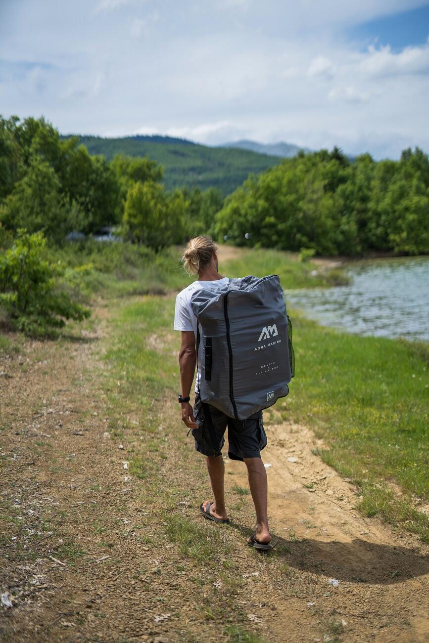 Aqua Marina Zip Backpack Sac à dos pour kayak et canoë 2/3 personnes 5/5