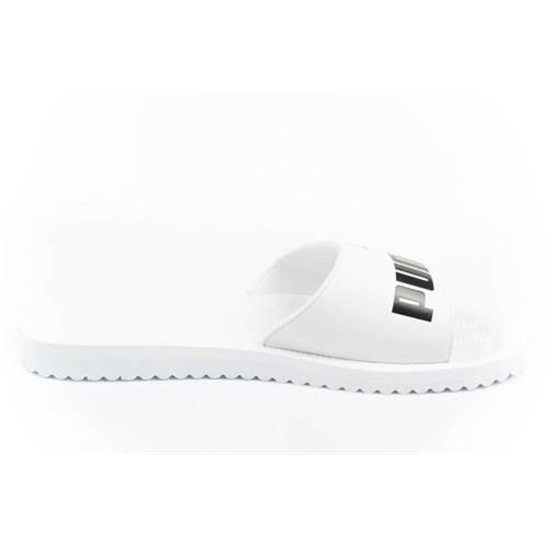 Papuci Puma Purecat Albi / Negri 39 - Confort și Eleganță