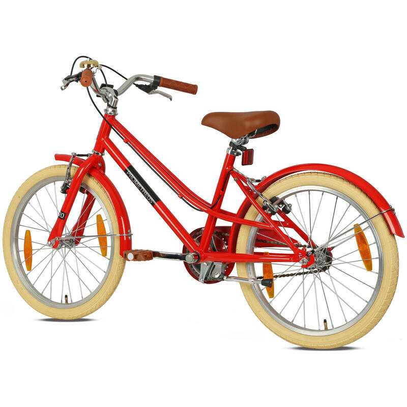 Vélo enfant 20 pouces dès 6 - 7 ans – Rétro/Vintage, frein V-Brake & béquille