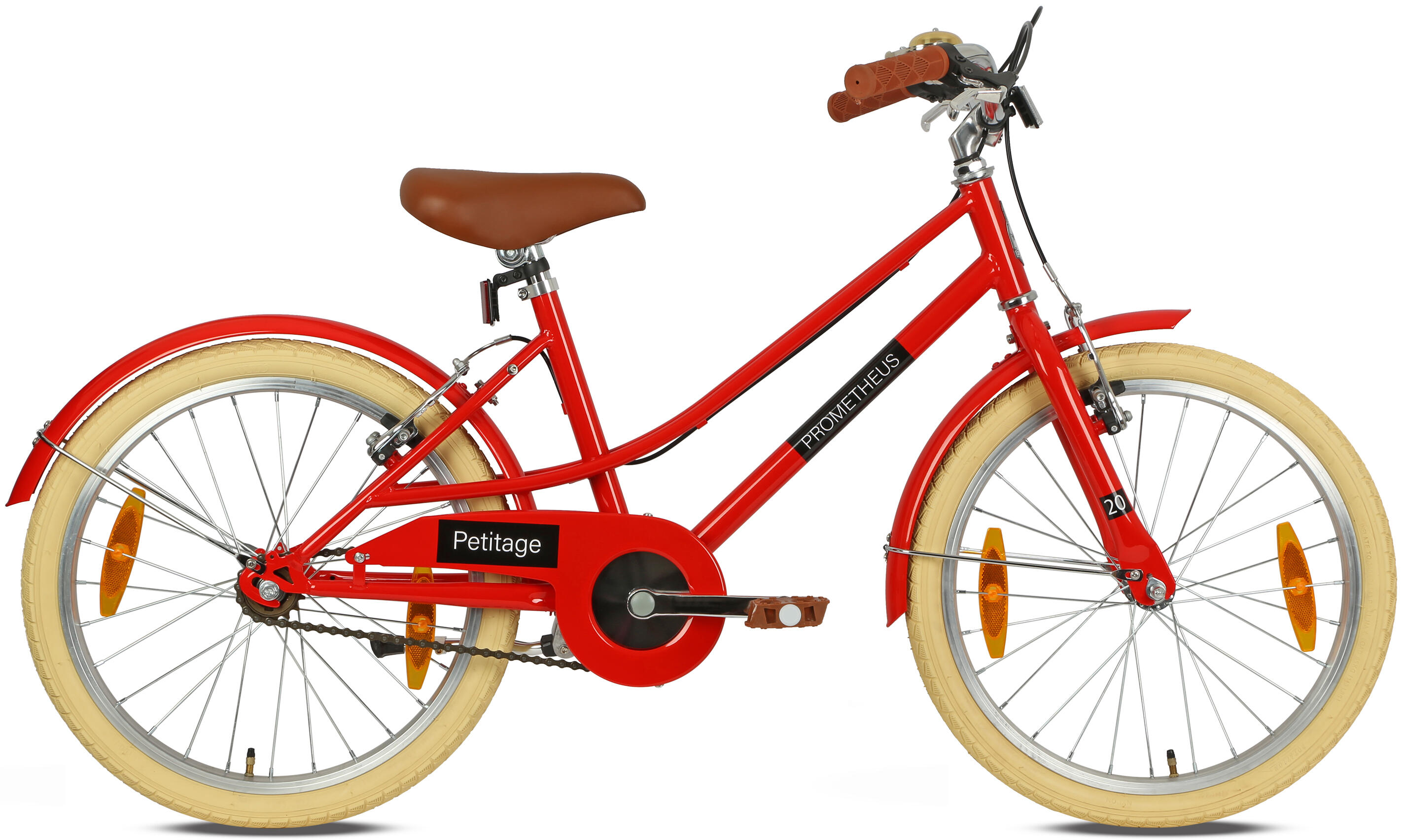 Kinderfahrrad 20 Zoll ab 6 -7 Jahre – Retro/Vintage Look - V-Bremse & Ständer 2/8