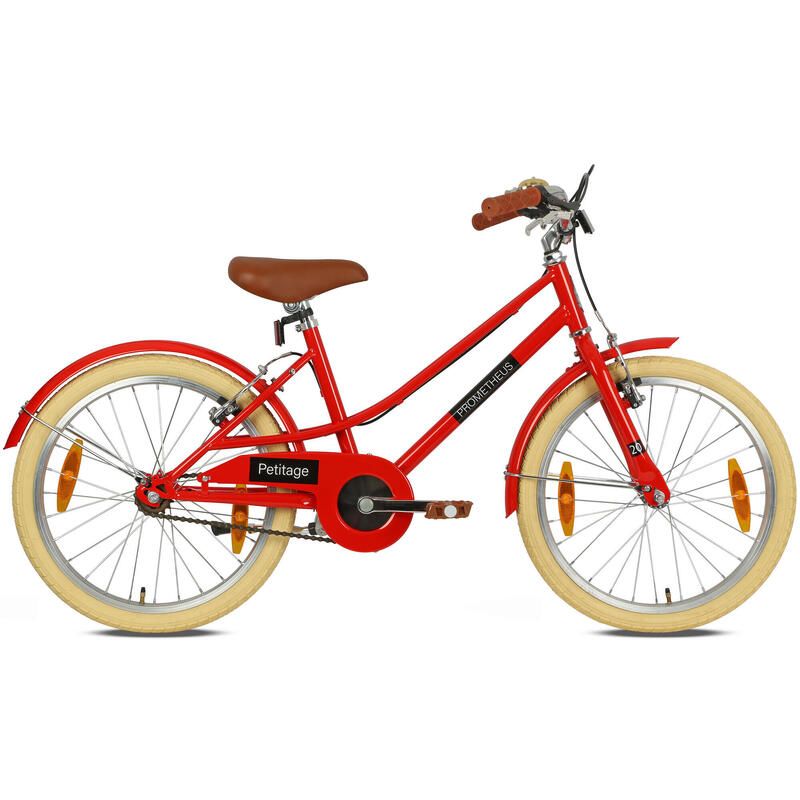 Vélo enfant 20 pouces dès 6 - 7 ans – Rétro/Vintage, frein V-Brake & béquille