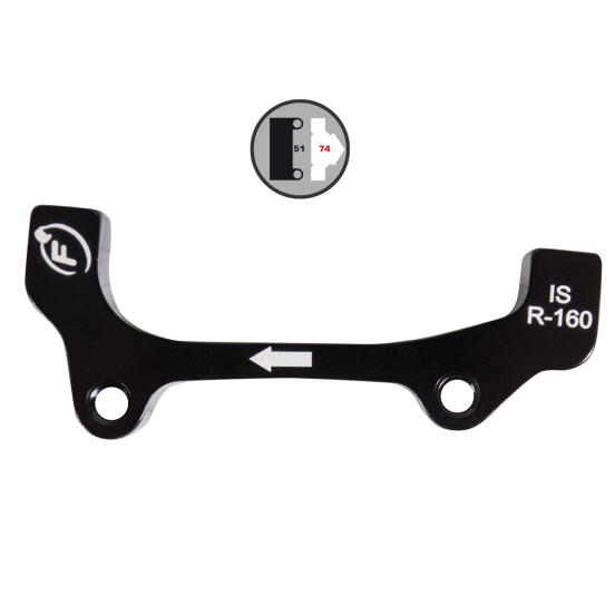 Adaptor Rear I.S. - Ø160mm