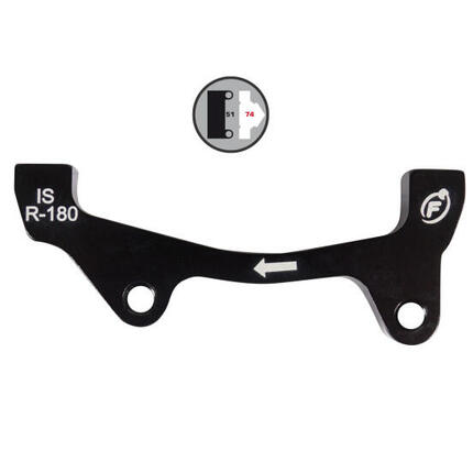 Adapter für die Hinterradbremse Formula Spare Parts Adaptor I.S. 180mm