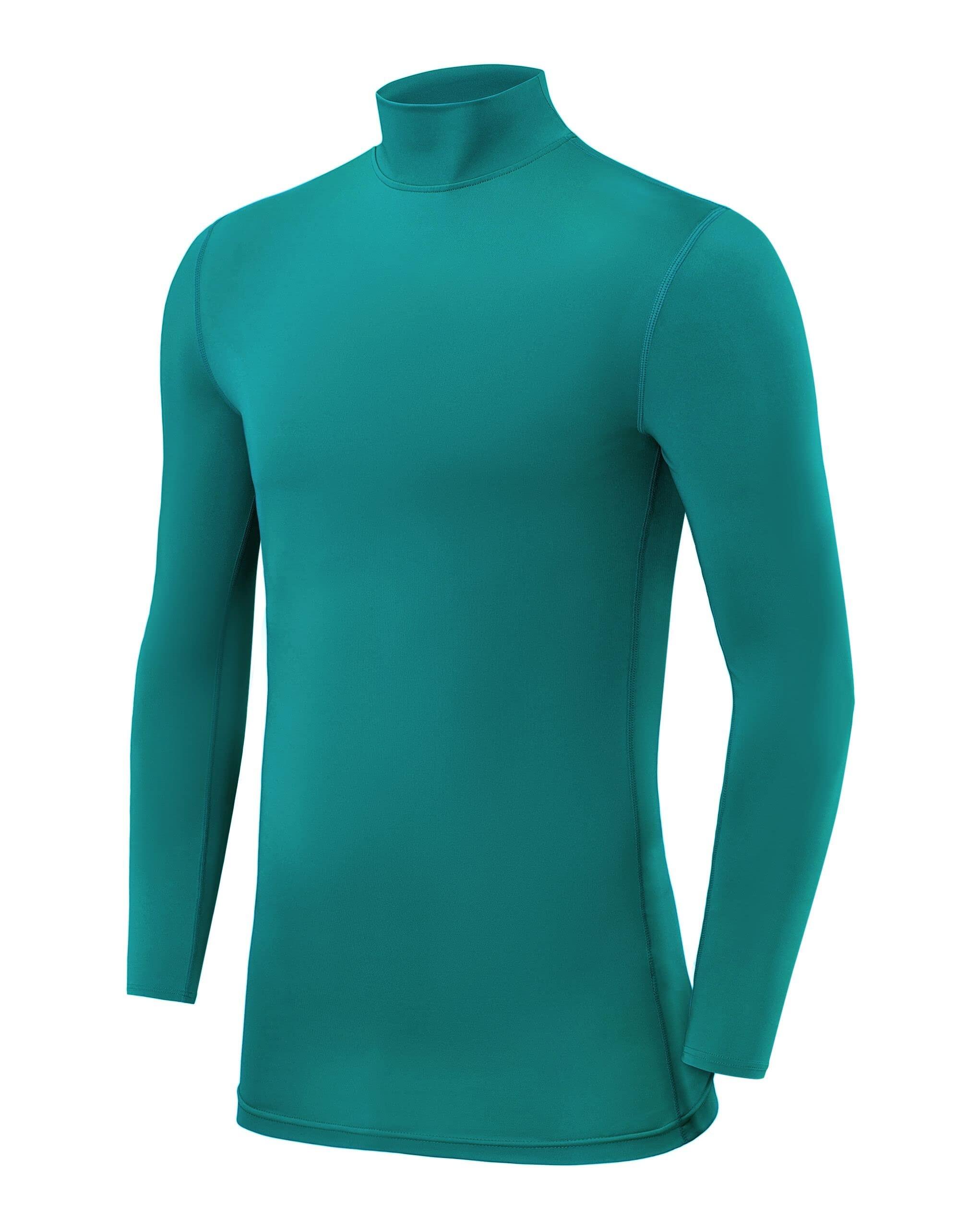 POWERLAYER Jungen Kompressionsshirt Langarm – atmungsaktive Basisschicht für jede Sportart
