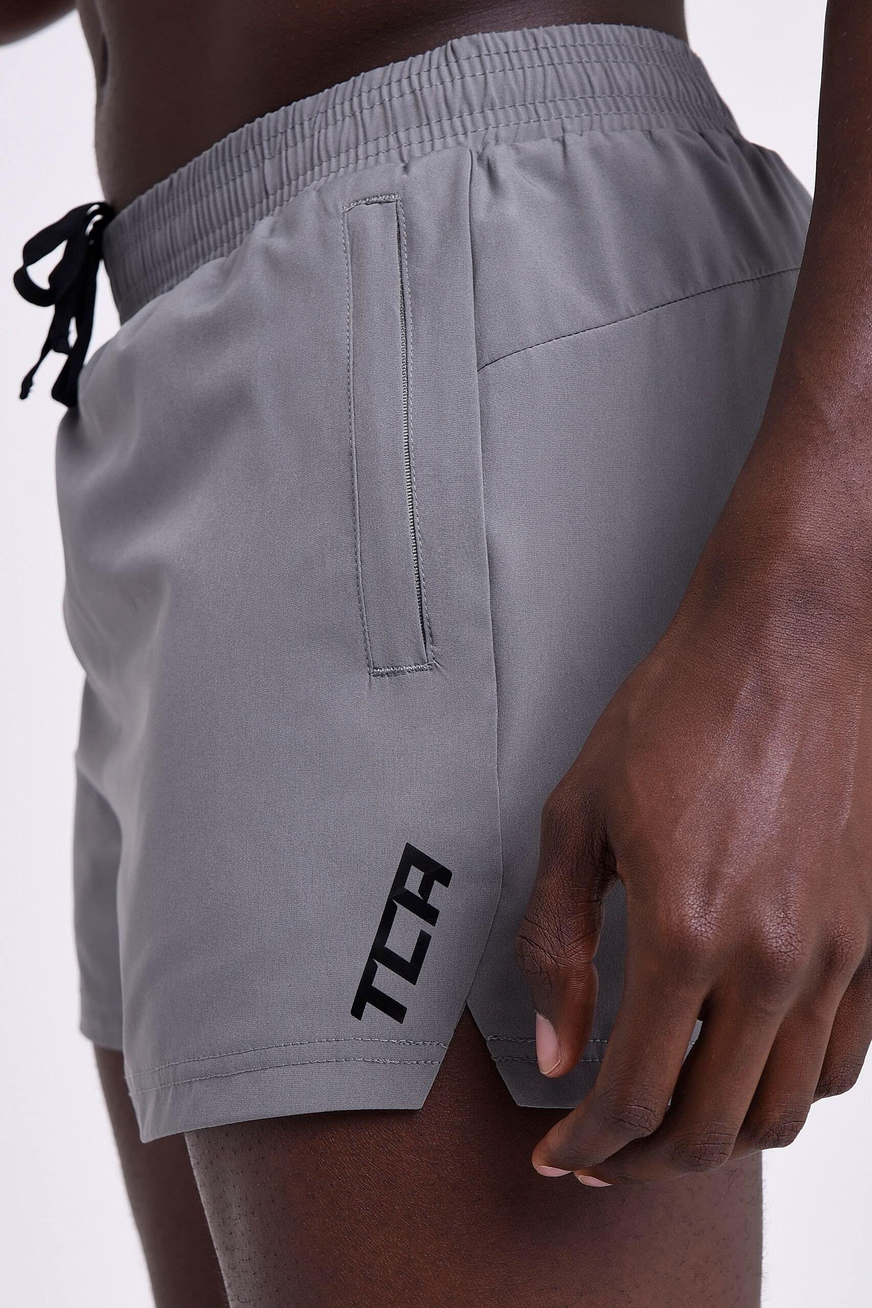 Men’s Pace 3-Inch Short with Inner Mesh Brief and Zip Pocket 4/7