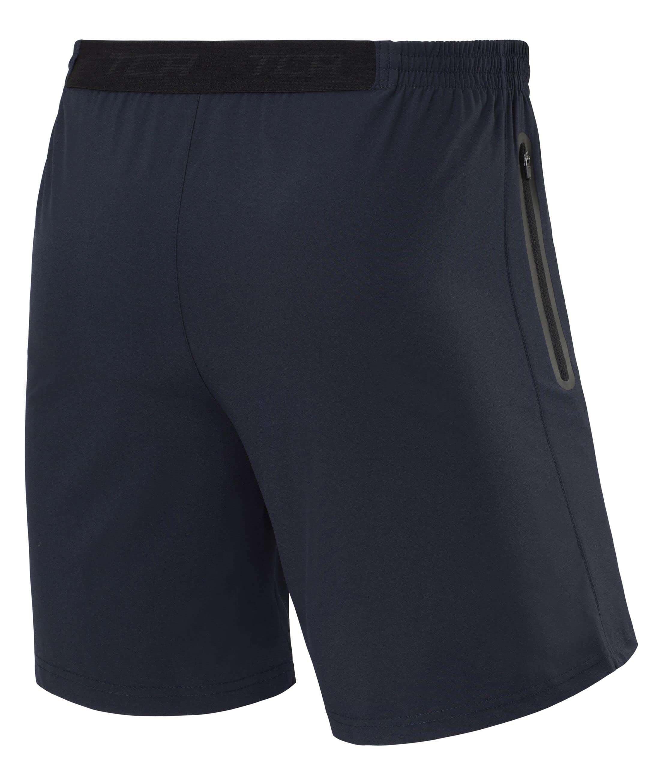 Men's Elite Tech Lightweight Running Shorts with Zip Pockets - Night Sky 2/7