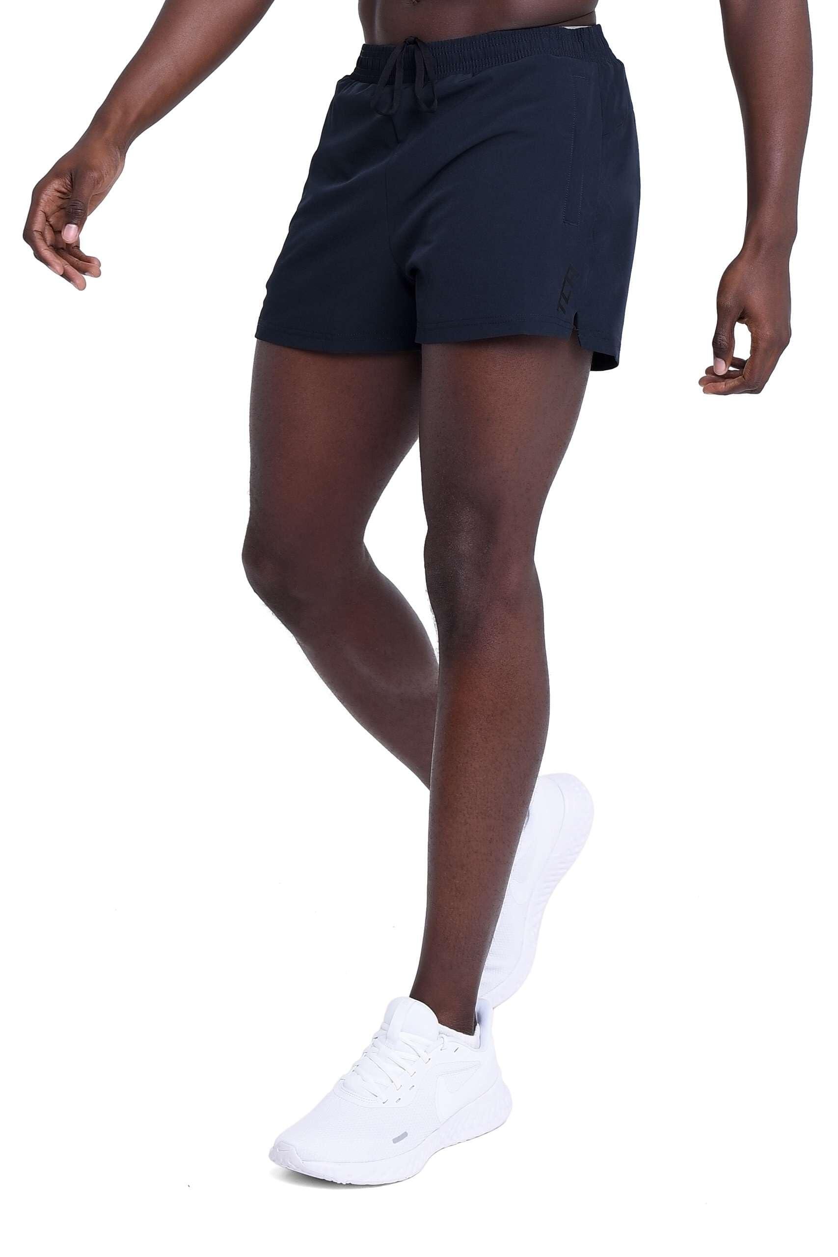 TCA Men’s Pace 3-Inch Short with Inner Mesh Brief and Zip Pocket