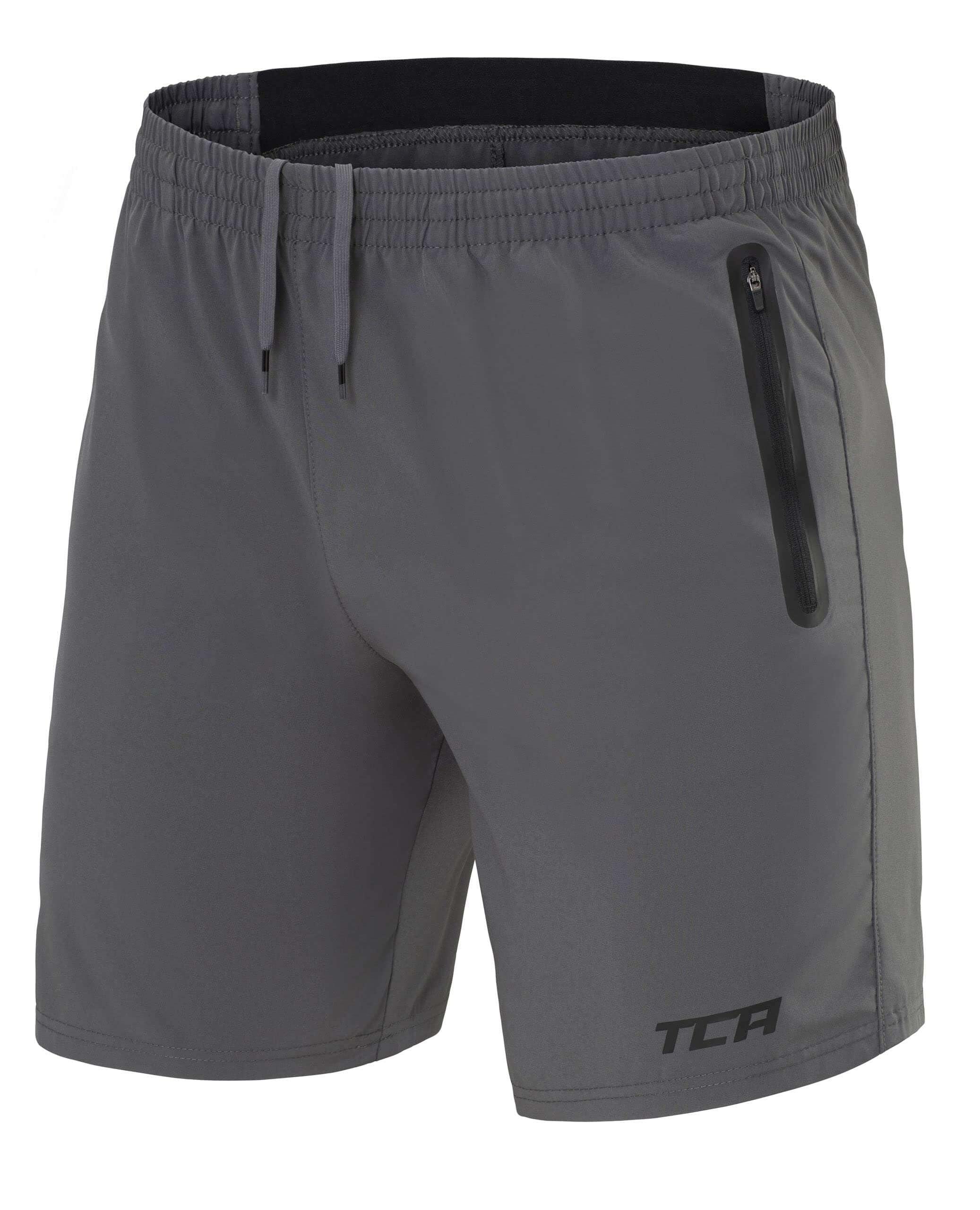 Men's Elite Tech Lightweight Running Shorts with Zip Pockets