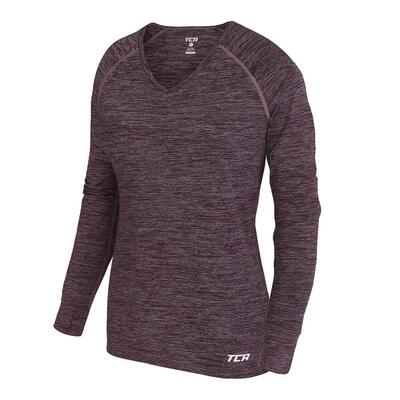 Dames elle long sleeve v-hals top