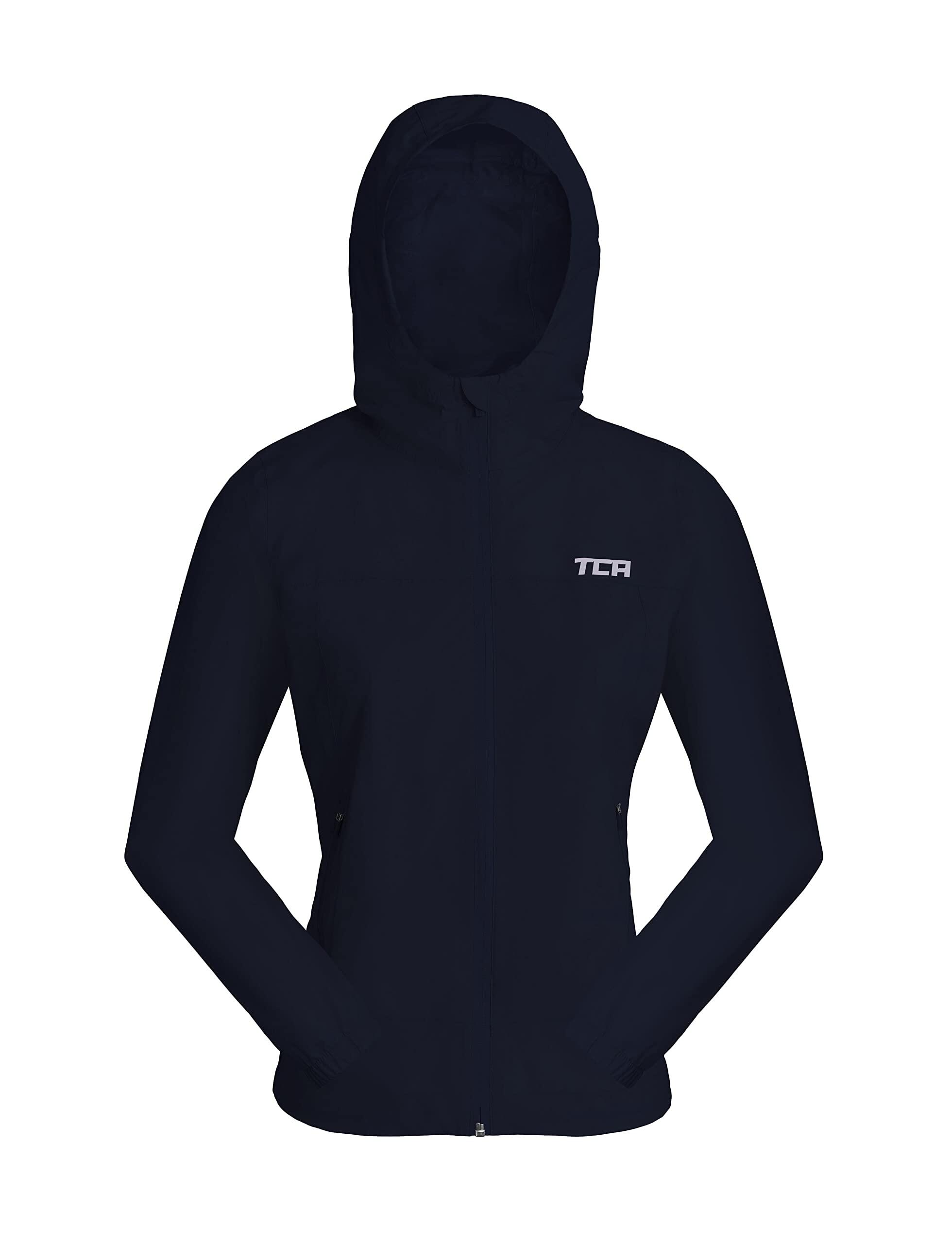 TCA Giacca da pioggia Airlite 2.0 per ragazze con tasche con zip