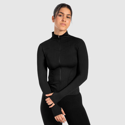 Damen Trainingsjacke Indira Schwarz