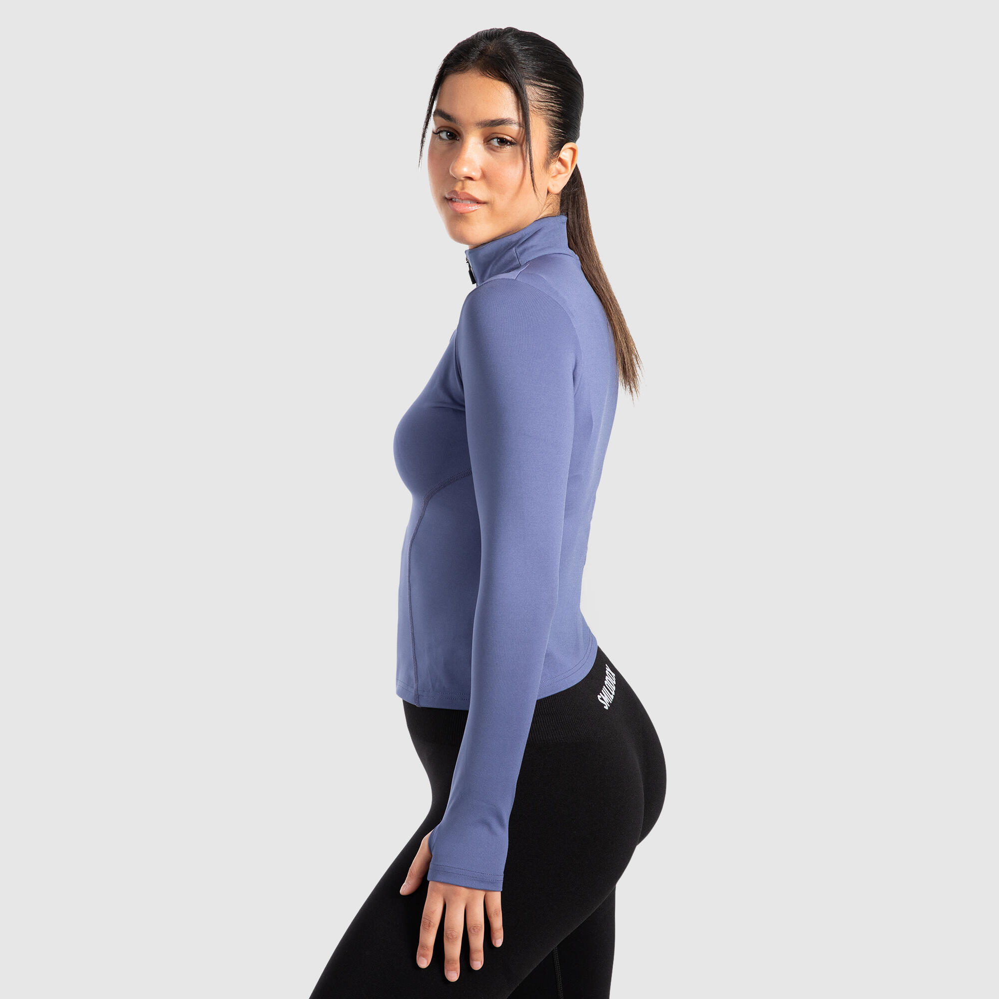 Damen Trainingsjacke Indira Dunkelblau 2/6