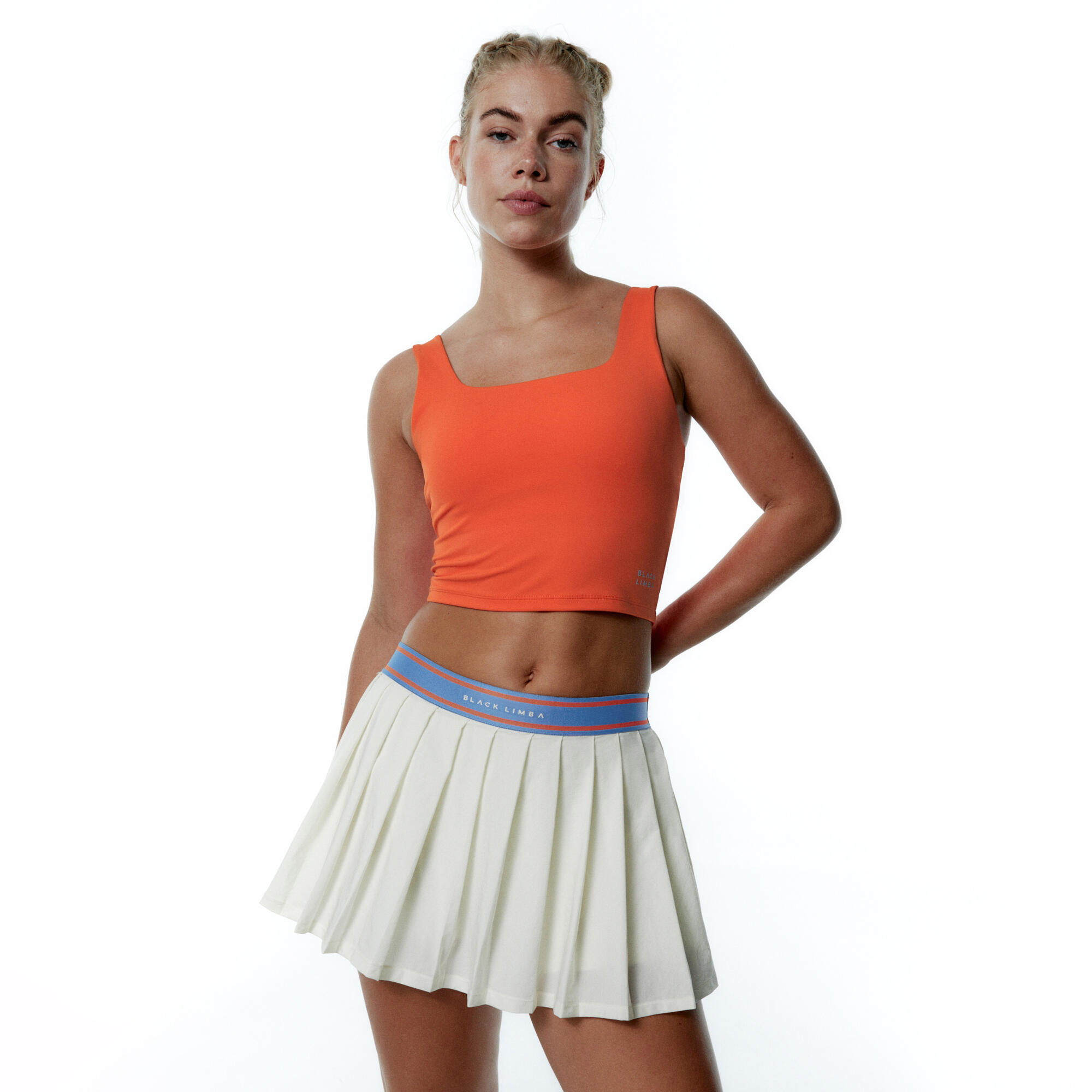 Conjunto desportivo top+short bhakti & impulse das mulher black limba