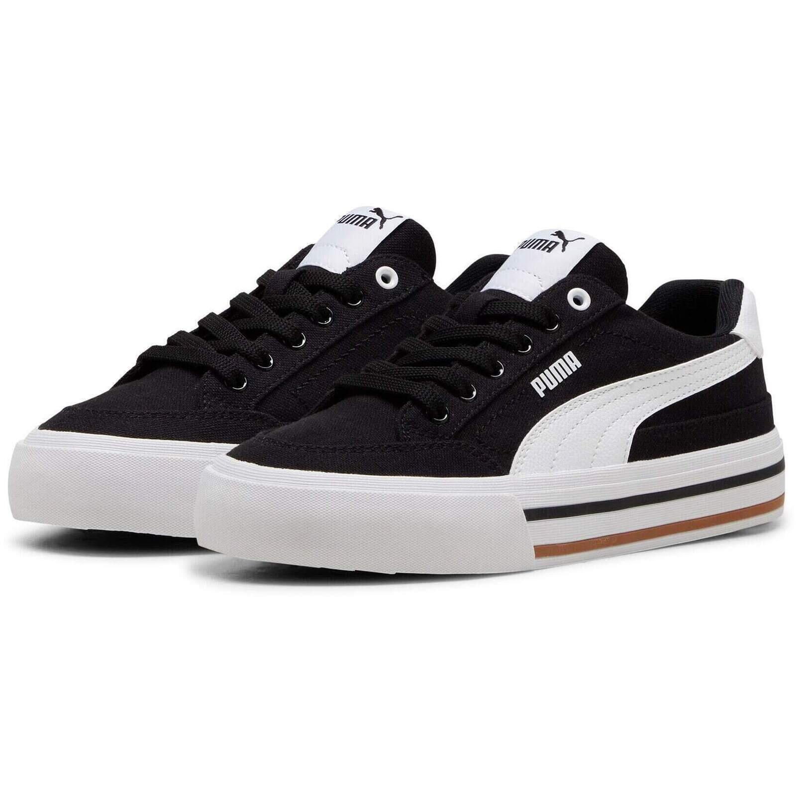 Calçado Puma Court Classic Vulc Fs Jr, Preto, Crianças 3/6