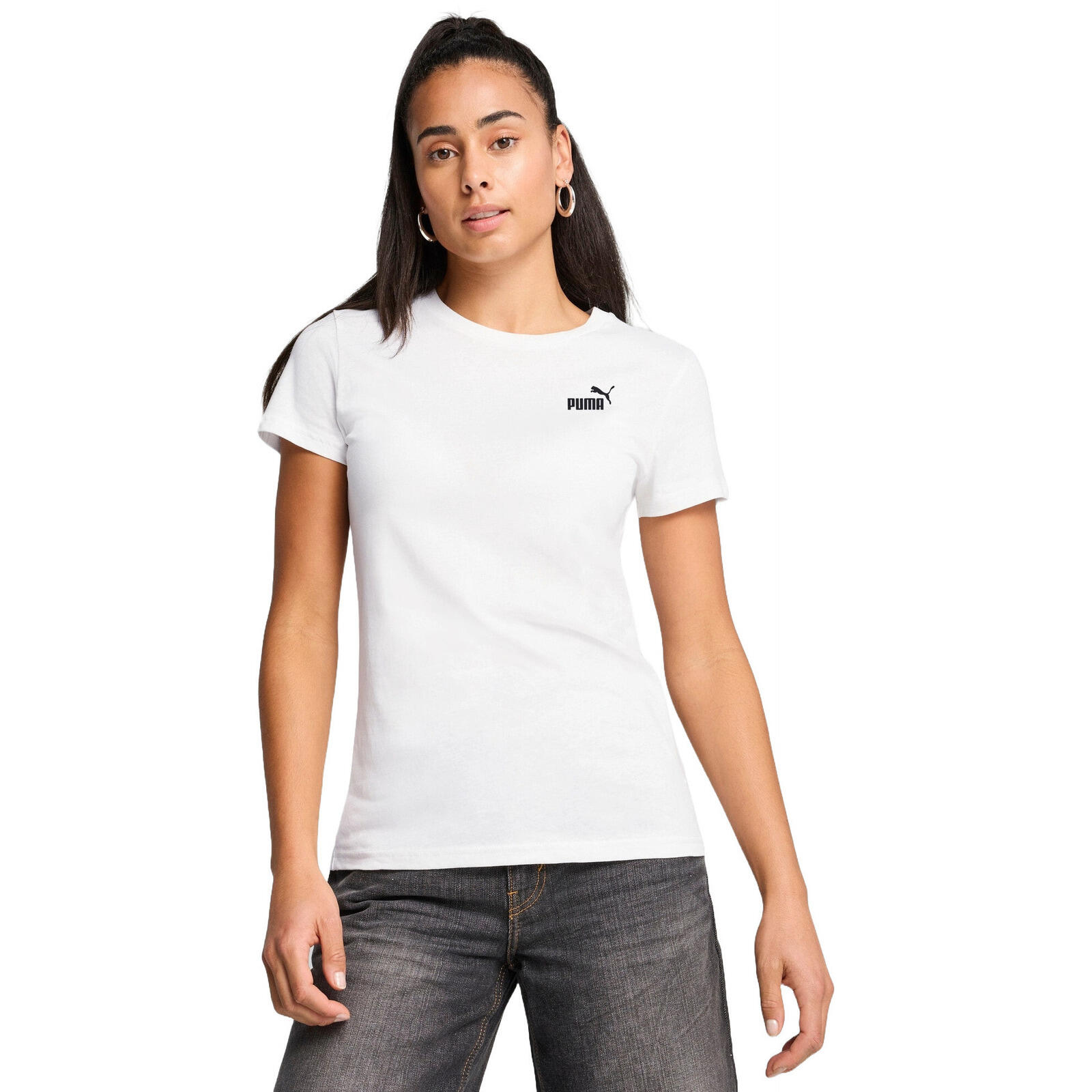 Koszulka Puma Ess Small No. 1 Logo Tee, Kobiety