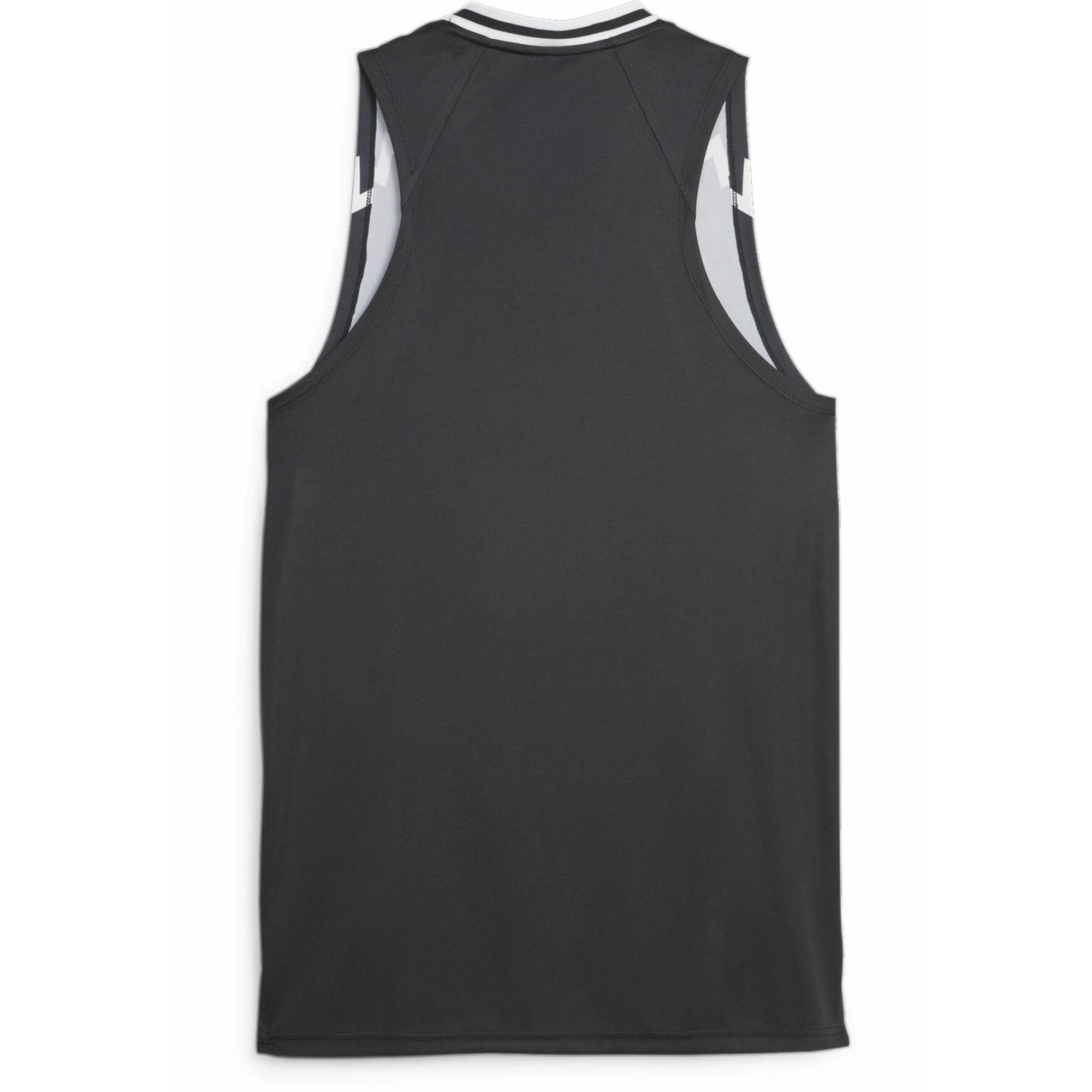 Męska koszulka do koszykówki Hoops Team PUMA Black