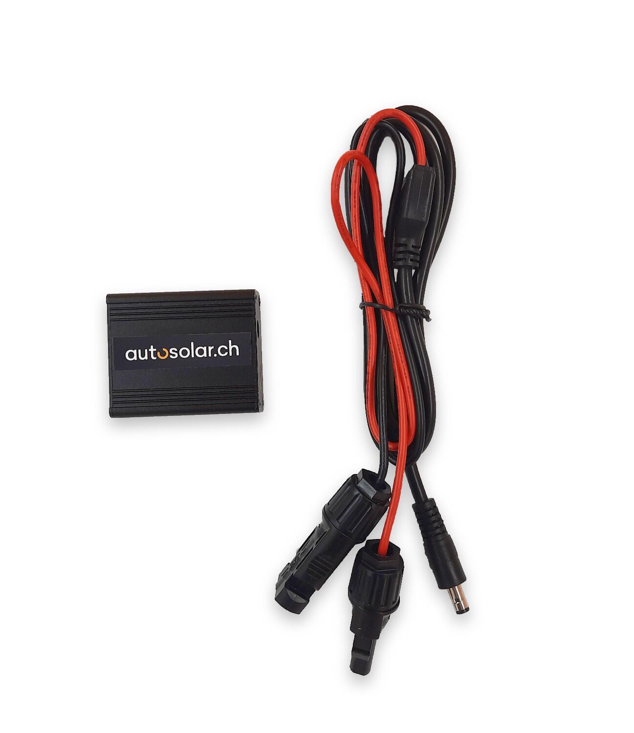 AutoSolar 135 Watt Solarkoffer flexibel (6 x 22.5 Watt) inkl. AutoSolar DC-Wandl 5/7