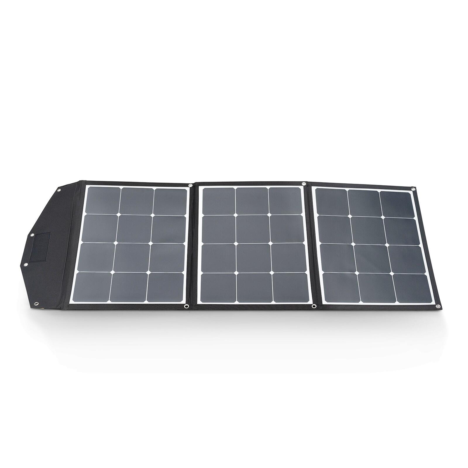 AutoSolar 135W Flexible Portable Solar Case with DC Converter 4/7