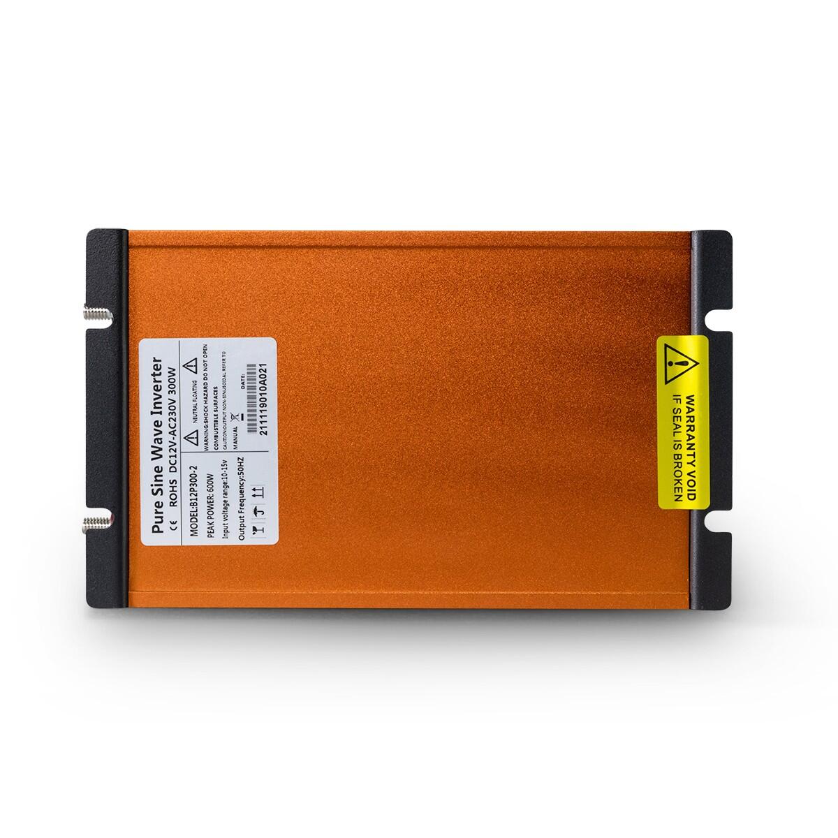 300 Watt 12V Wechselrichter - reiner Sinus - 12V zu 230V 6/7